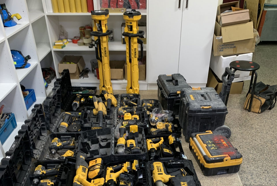 工具先進齊全